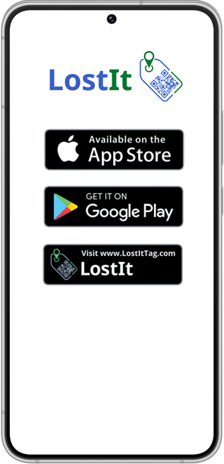 Users can get the LostIt Tag app on the App Store or the Play Store. Physical tags can be purchased on the LostIt Tag store or on Amazon.