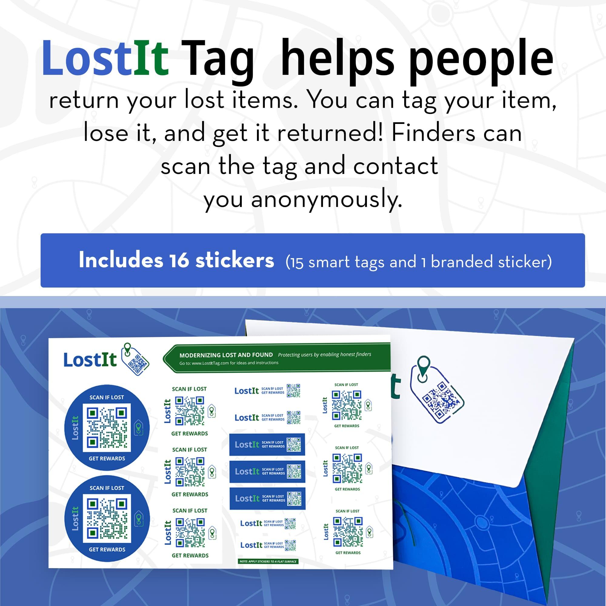WashU student creates QR code stickers to help find lost items